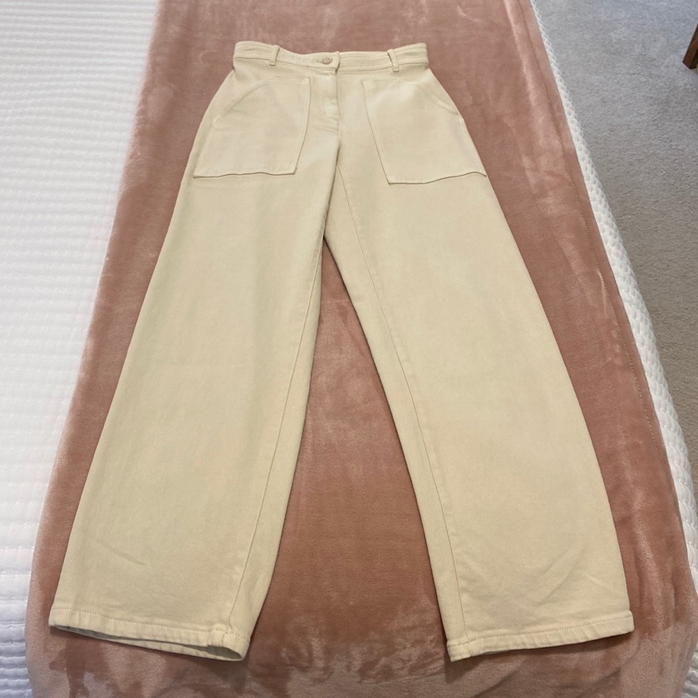 Tan canvas pants